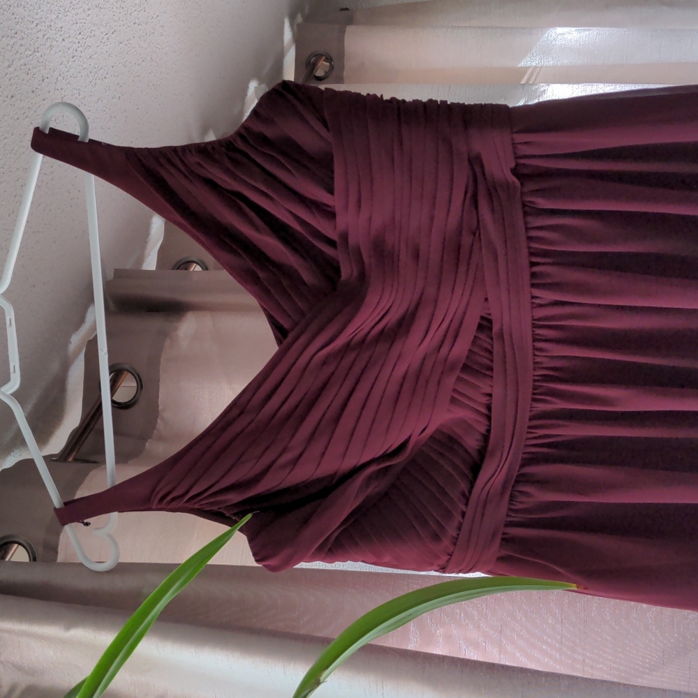Burgundy/wine formal dress